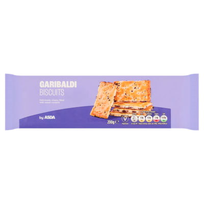 Biscuits ASDA Garibaldi aux raisins secs 200g