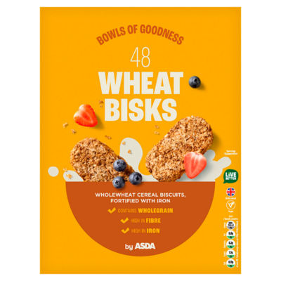 ASDA 48 wheat biscuits - British product