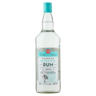 ASDA white rum 70cl - British product