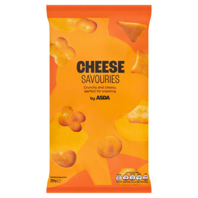 ASDA cheese savouries biscuits 250g - British product