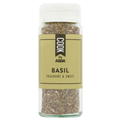COOK by ASDA dried basil 14g - British product