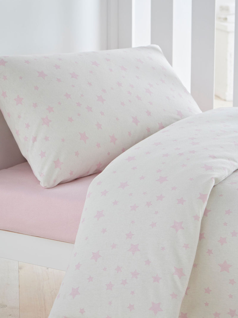 Silentnight Grey Star Cot Bed Duvet Set (British brand)