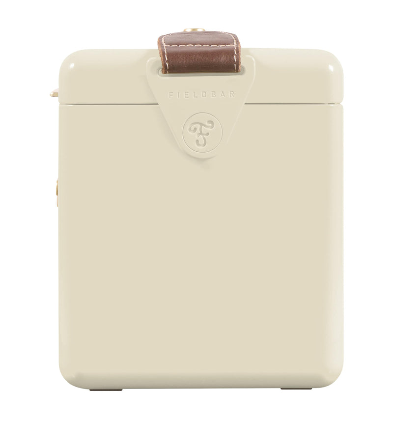 Fieldbar mini bar cooler box with leather sling 4L - British product