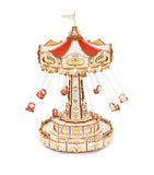 Robotime Musical Swing Ride buildable toy, imported from the UK