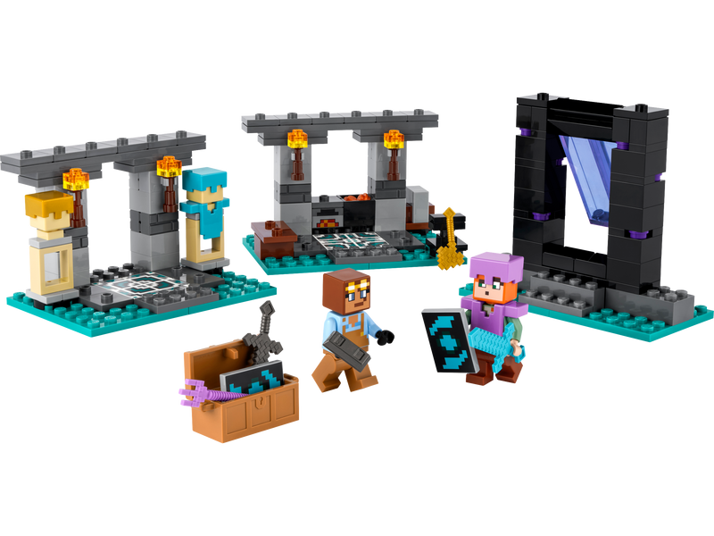 LEGO Minecraft The Armory set 203 pieces imported from the UK