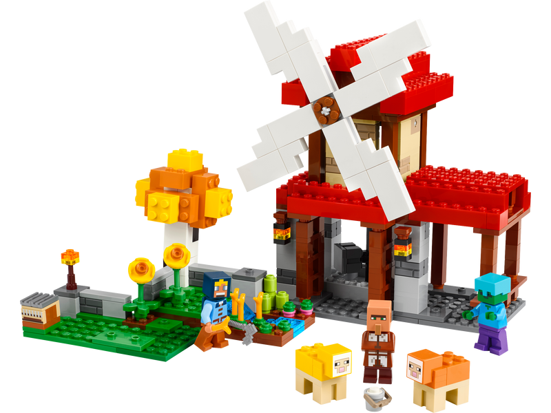 LEGO Minecraft The Windmill Farm 462 pieces (British brand)