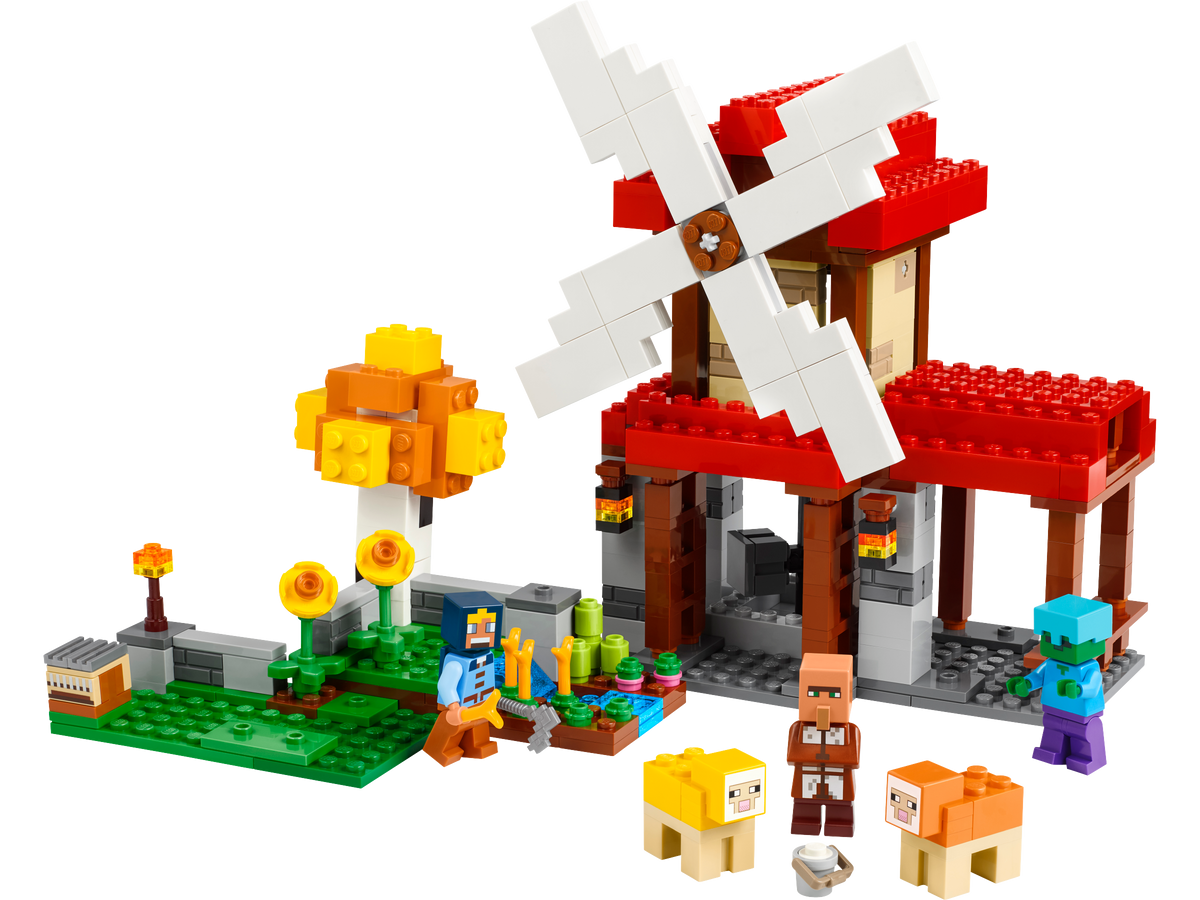 LEGO Minecraft The Windmill Farm 462 pieces (British brand)
