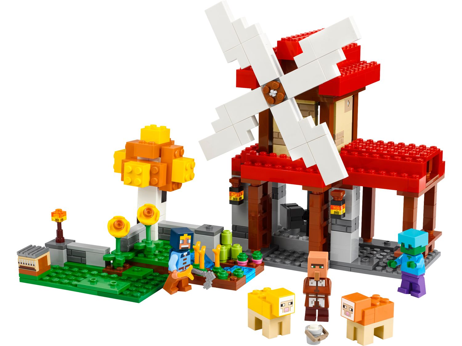 LEGO Minecraft The Windmill Farm 462 pieces (British brand)