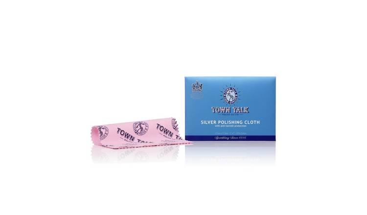 Town Talk Silver Jewellery Polishing Cloth (British brand)