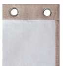 Habitat Chenille Eyelet Curtains in Oatmeal, 168x183cm, UK version