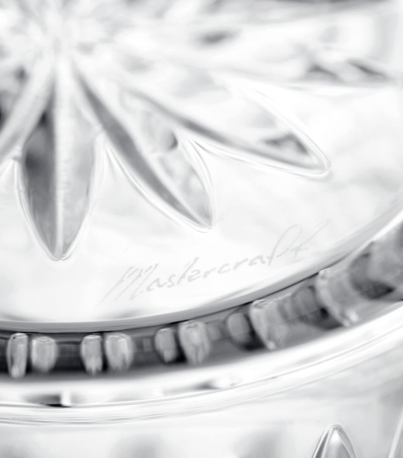 Waterford Crystal Mastercraft Irish Lace decanter set with tumblers (British brand)