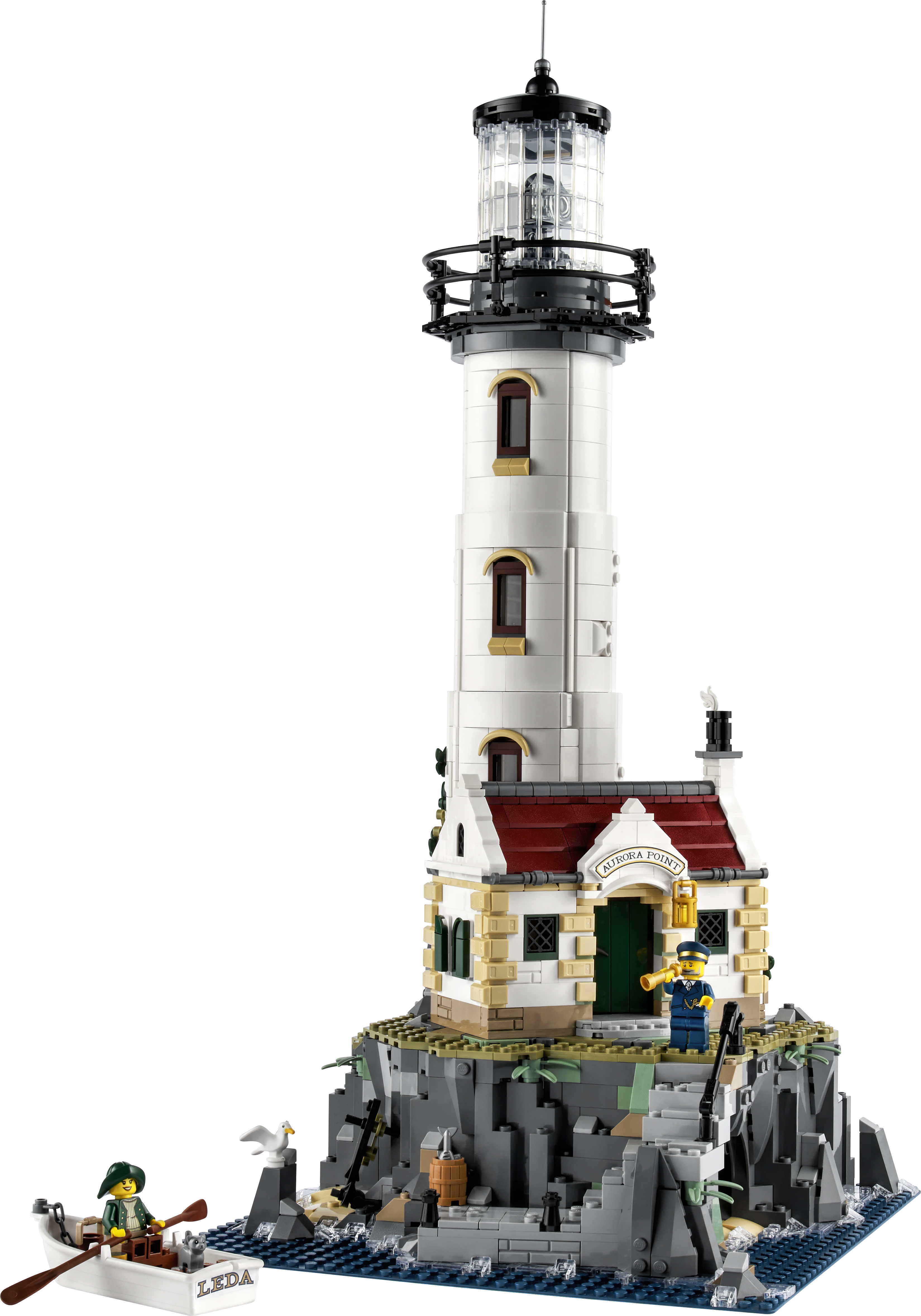 LEGO Motorised Lighthouse set 2065 Pieces, imported from the UK