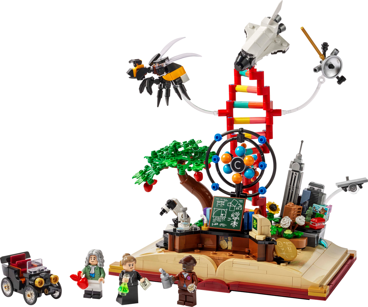 LEGO Ideas Evolution of STEM display model 879 pieces (British brand)