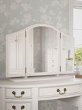 Laura Ashley Ivory Clifton dressing table mirror 57cm x 80cm, UK version