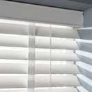 Habitat wooden white 50mm slat venetian blind 120cm, UK version