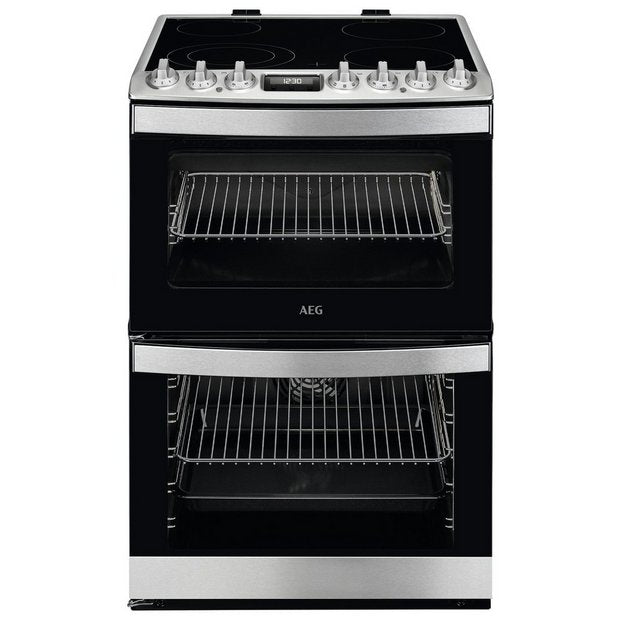 AEG electric cooker stainless steel 60cm - British product