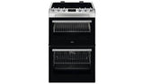 AEG double electric cooker stainless steel 55cm - British product