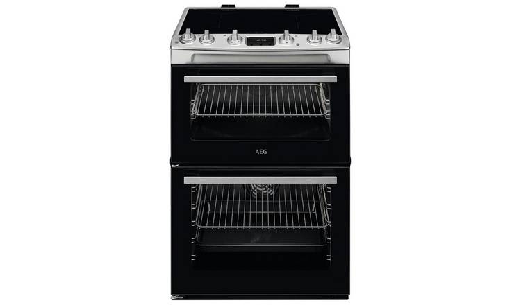 AEG double electric cooker stainless steel 60cm - British product