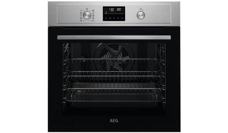 AEG built-in single electric oven stainless steel 72 litre - British product
