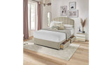 Silentnight Kingsize 4 Drawer Divan Bed Base Sandstone (British brand)