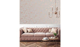 Superfresco Milan Rose Gold Textured Wallpaper 52cm x 10m roll (British brand)