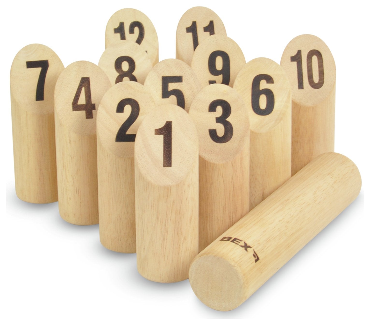 Bex Number Kubb Original outdoor game 3kg - British product