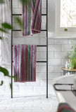 Habitat Cotton Skinny Bright Stripe 2 Pack Face Cloth- Multi