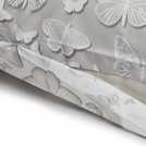 Argos Home Shadow Butterflies Grey duvet cover set king size - British product