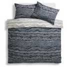Habitat Scandi Blue Bedding Set King size, UK version