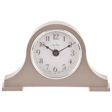 Acctim Harston Mantel Clock in Taupe - British product
