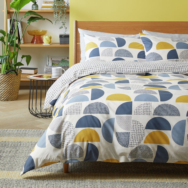 Argos Home Geo Blocks Bedding Set King size - British product