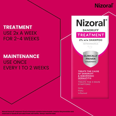 Nizoral flassbehandling sjampo ketokonazol 2% 120 ml