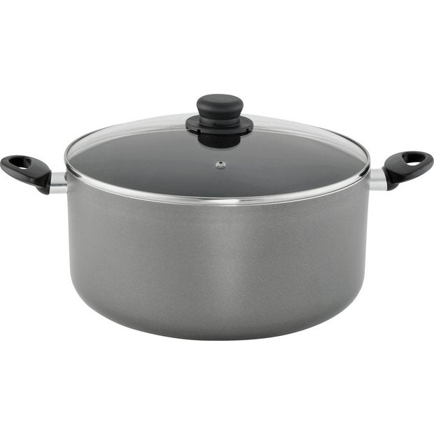 Argos Home non-stick aluminium stock pot 32cm - British product