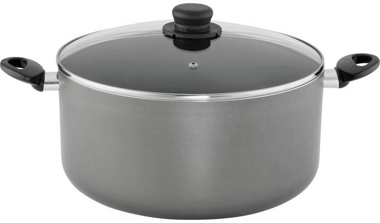 Argos Home non-stick aluminium stock pot 32cm - British product