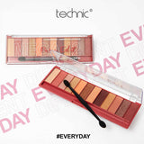 Technic MEGA 12 eyeshadow palette Paris Edit (British brand)