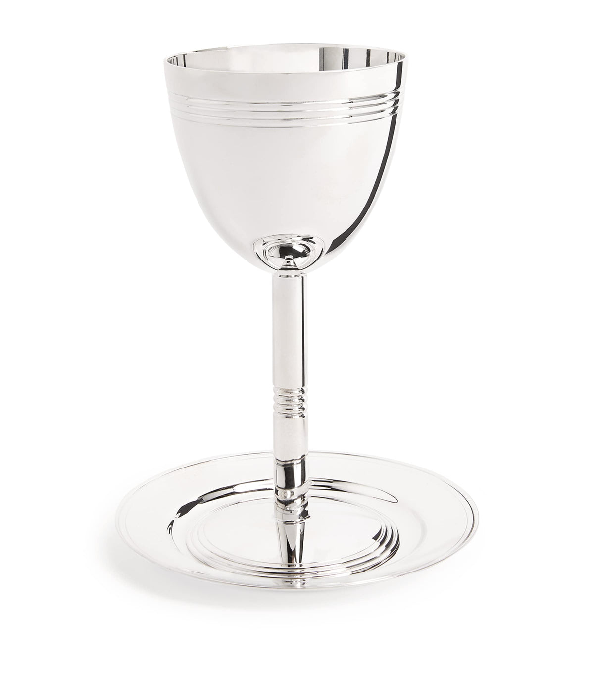 Christofle Judaique Kiddush cup and saucer - British product