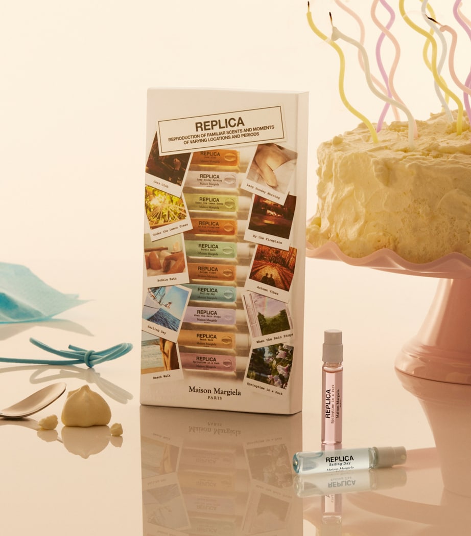 Maison Margiela fragrance gift set with 10 eau de toilette travel samples 2ml, imported from the UK