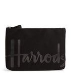 Harrods Medium Cotton Logo Pouch