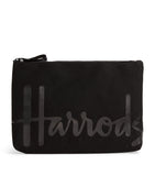 Harrods Medium Cotton Logo Pouch