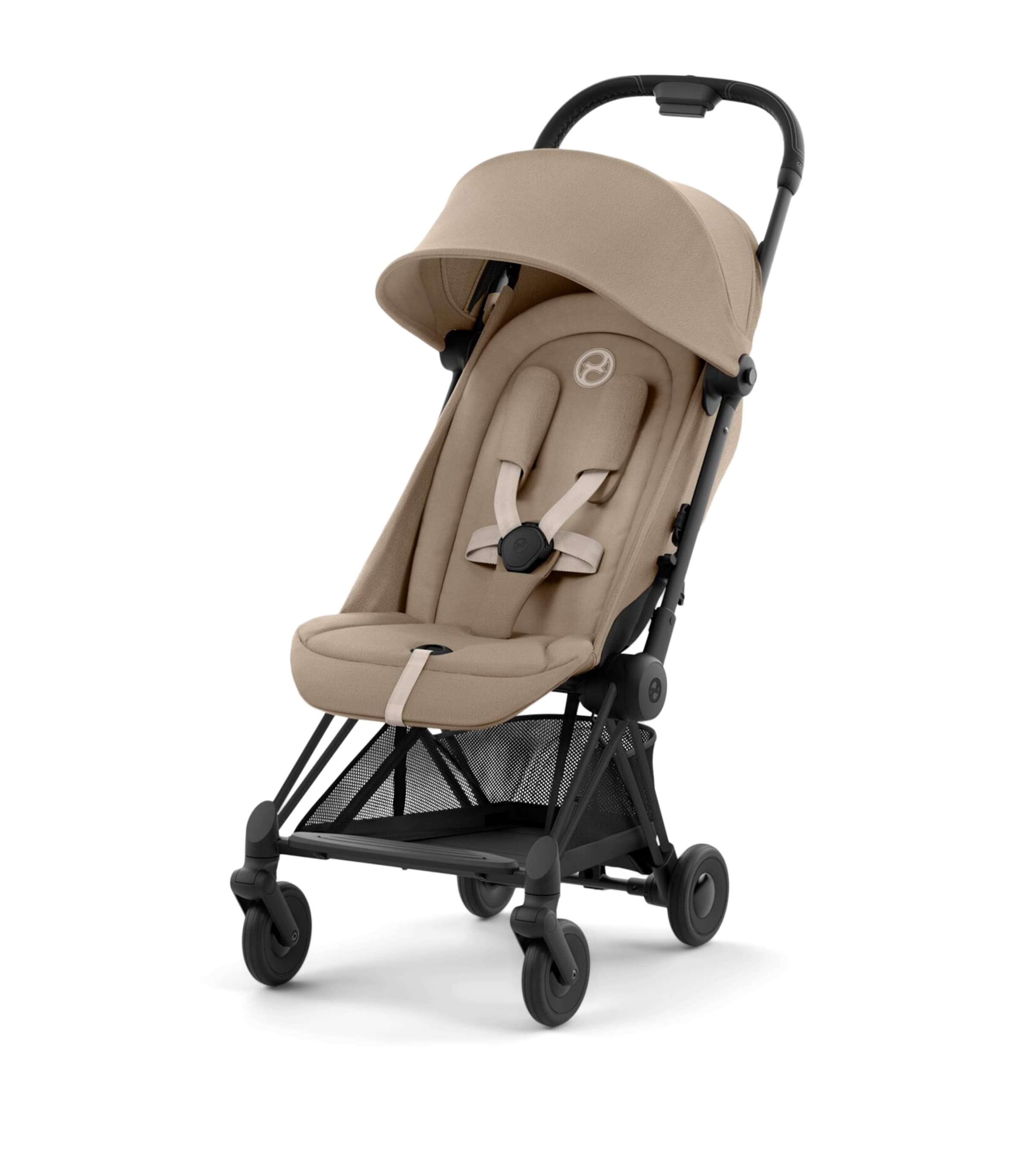 Cybex COYA Stroller in Matte Black Cozy Beige - British product