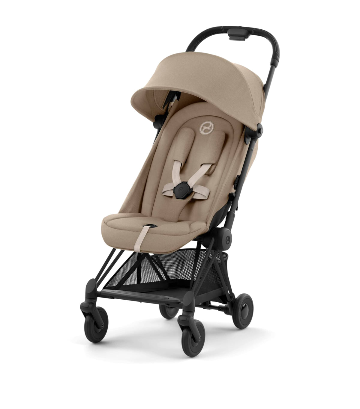 Cybex COYA Stroller in Matte Black Cozy Beige - British product
