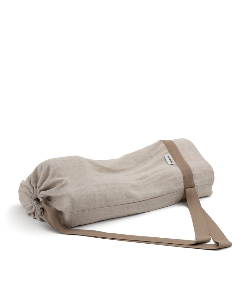 HYOUMANKIND Back Sleep Pillow with Linen Pillowcase 32cm x 57cm, UK version