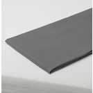 Silentnight Supersoft Plain Charcoal Fitted Sheet - Kingsize