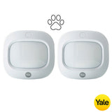 Yale pet-friendly motion detector 2 pack (British brand)