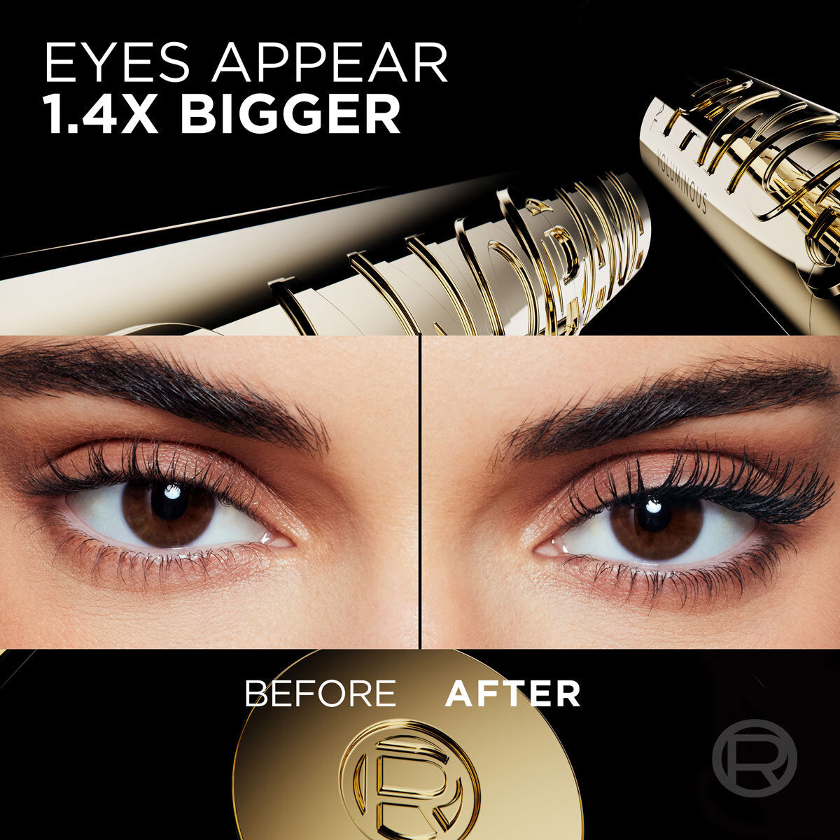 L'Oreal Paris Panorama Mascara black 3 pack, UK version