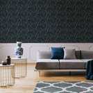 Superfresco Easy Innocence Navy Wallpaper