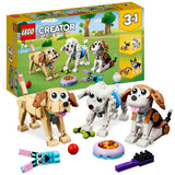 Lego Creator 3 in 1 Adorable Dogs building set 475 pieces, UK version