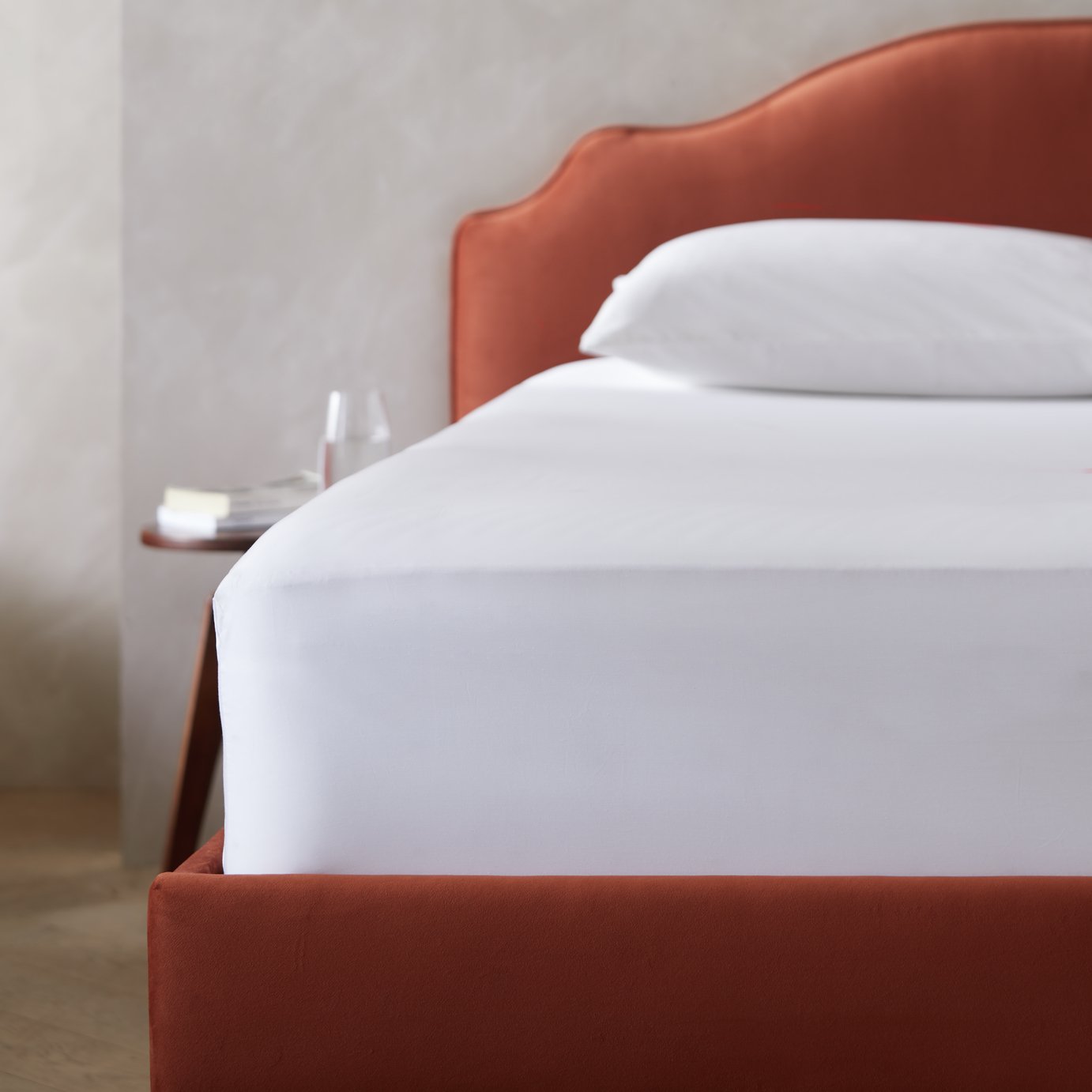 Habitat white extra deep king fitted sheet, UK version