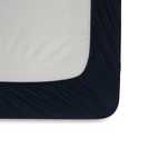 Habitat Soft and Cosy Brushed Cotton Navy Fitted Sheet - D
