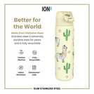 Ion8 Llamas Cream water bottle 600ml, UK version